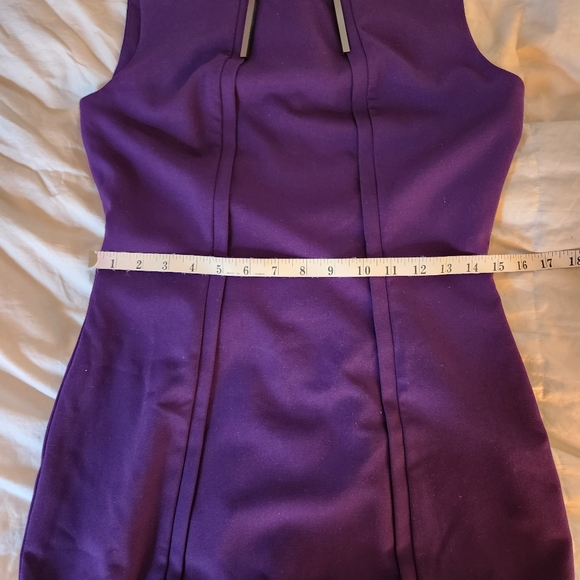 Calvin klein sheath dress purple size 4 nwot - Picture 9 of 11